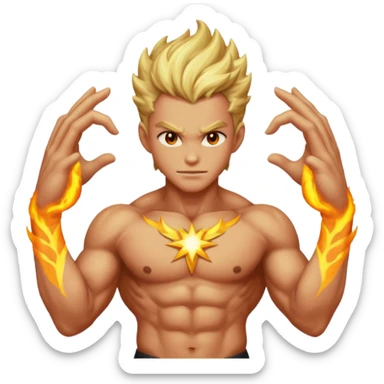Cosmic garou sticker