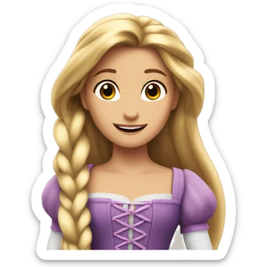 rapunzel  sticker