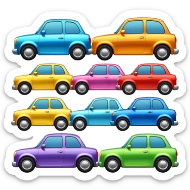 🇬🇺  cars sticker