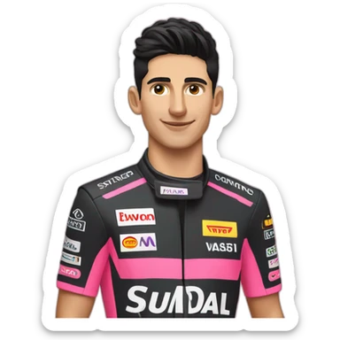 Esteban Ocon sticker