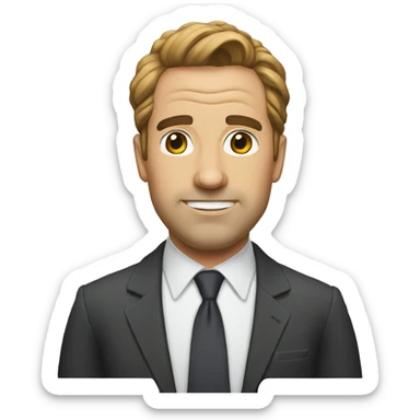 the office world's best boss sticker