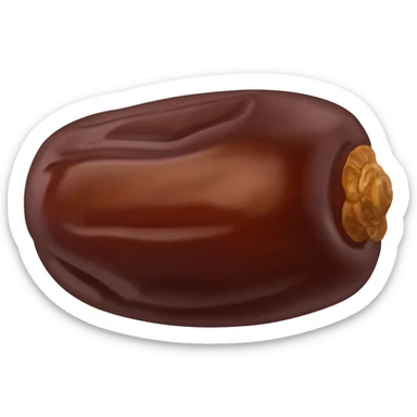 Date fruit sticker