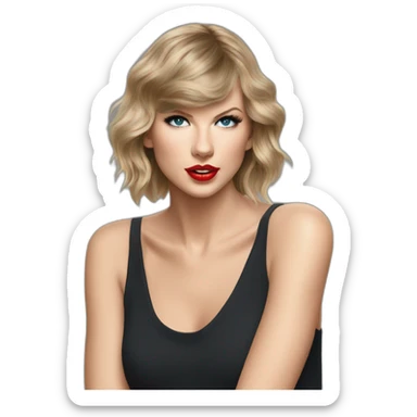 Fearless Taylor Swift sticker