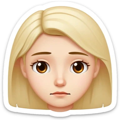 A person apologizes for doing something  sticker