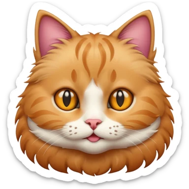 A cat that is super sticker