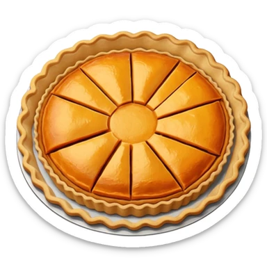 Sweet potato pie sticker