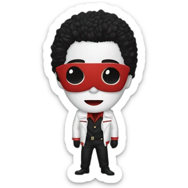 Michael Jackson, thriller sticker