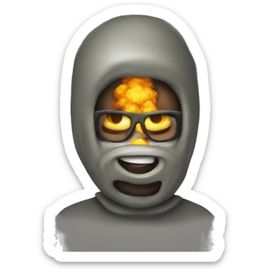 Nuke emoji sticker