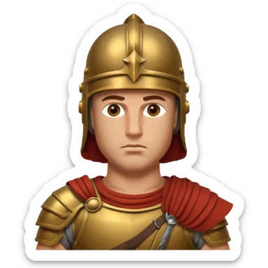 Roman soldier sticker