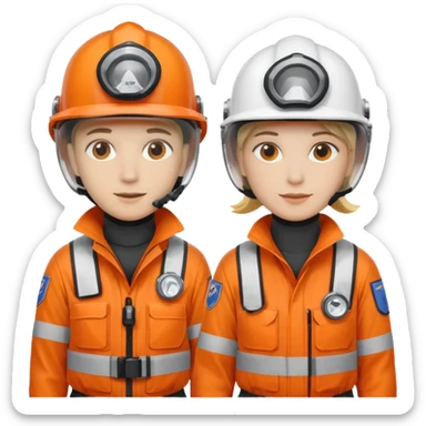 National Oceanic and Atmospheric Administration rescuers, multiple people sticker