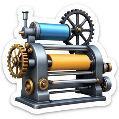 Printing Revolution + Industrial Machines sticker
