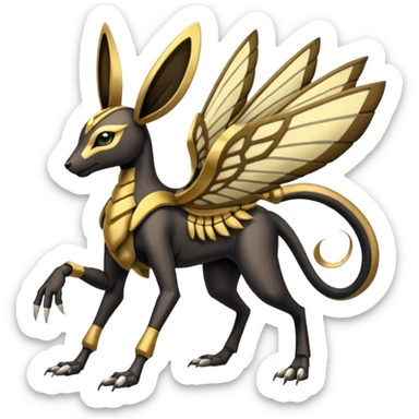 Meloetta-Anubis-Beedrill-Manectric-Palkia-Cresselia-fusion sticker