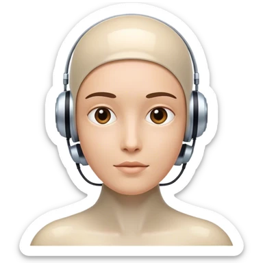 AI person coming soon sticker