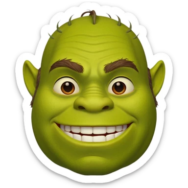 Shrek sticker