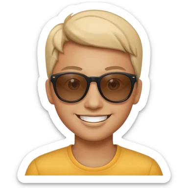 Smart look sun sticker