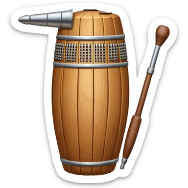 güiro instrumento sticker