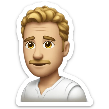 Will smits au toilette sticker