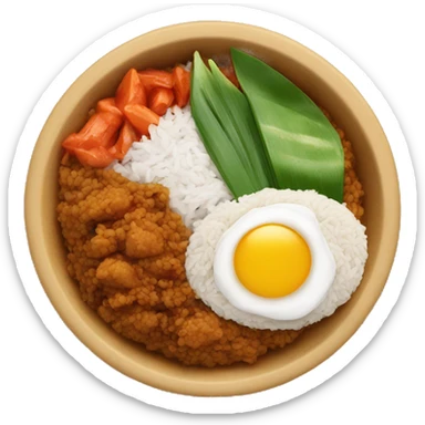 nasi padang sticker