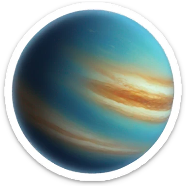 Planet sticker