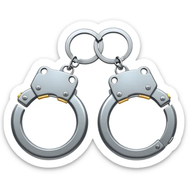 anime handcuffs sticker