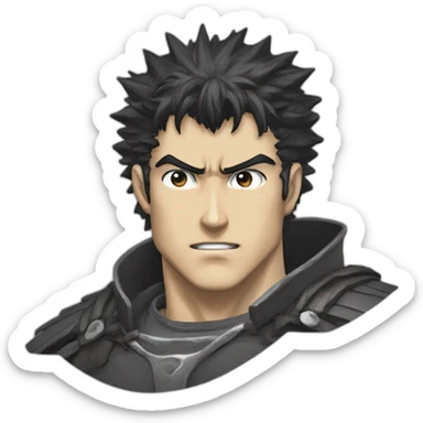Manga Berserk sticker