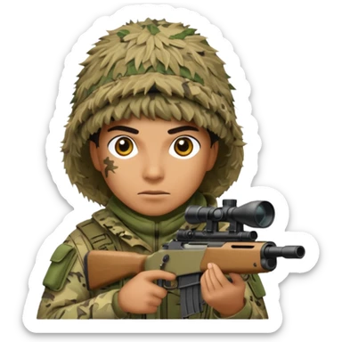 Only sniper  sticker