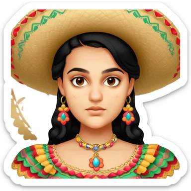 Traditional Costume Enthusiast sticker