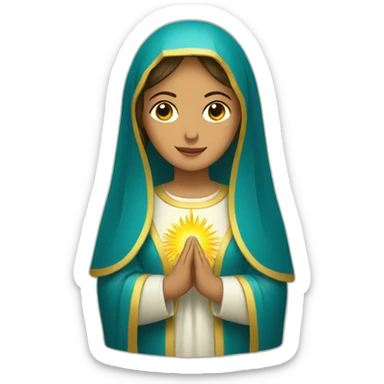 Virgen Maria sticker