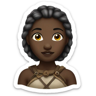 blackhear viking girl sticker