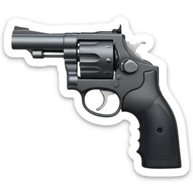S&W revolver sticker