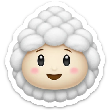 Make me an emoji of a cotton bud. I want something that resembles the iOS emojis sticker