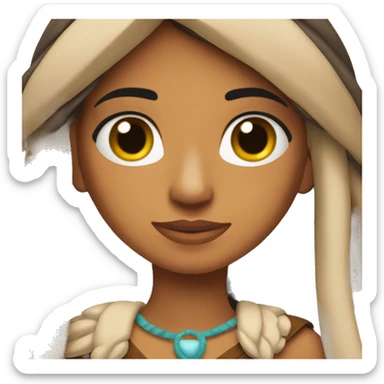 Pocahontas  sticker