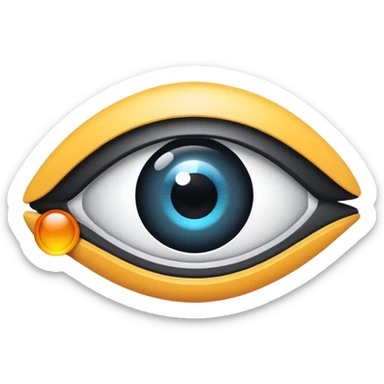 eye tracking device for usability testing sticker