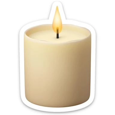 candle sticker