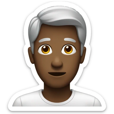 a Person who is lost sticker