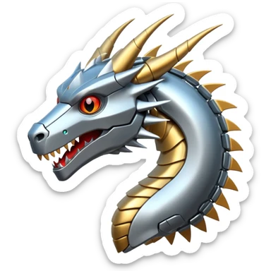 Robo dragon sticker