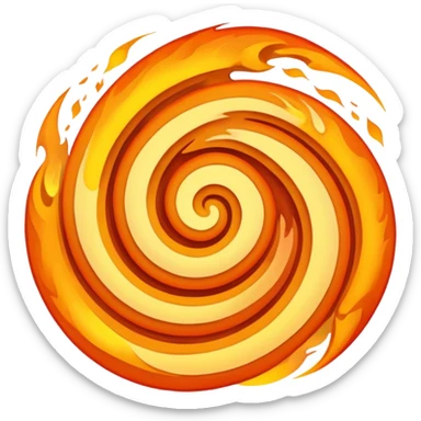 Blazing Inferno sticker