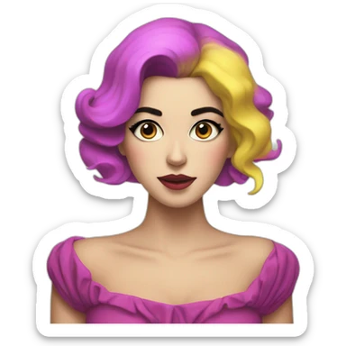 Marina and the diamonds Froot artwork inspired sticker