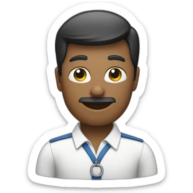 HR-manager Cross with hands sticker