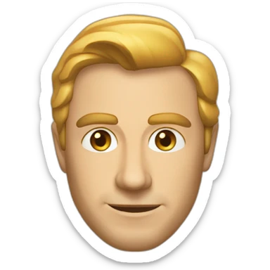 Sam Ace Rothstein Face from Casino movie sticker