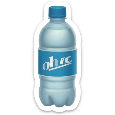 drink bottal sticker