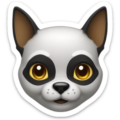 chauve chinois sticker