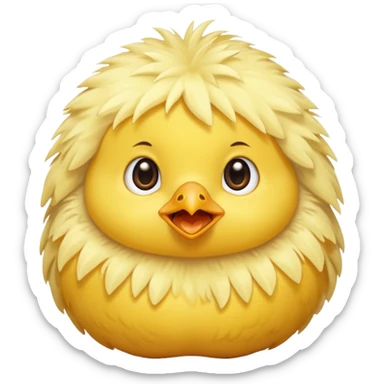 cute\chick sticker