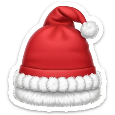 Gorro de navidad sticker