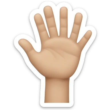 Hand to my fave sticker