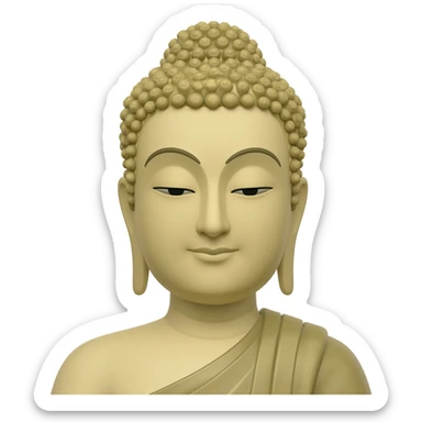 Buddha sticker