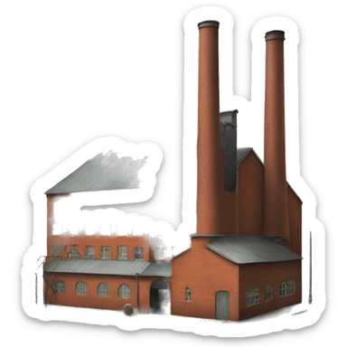 factory XX century sticker