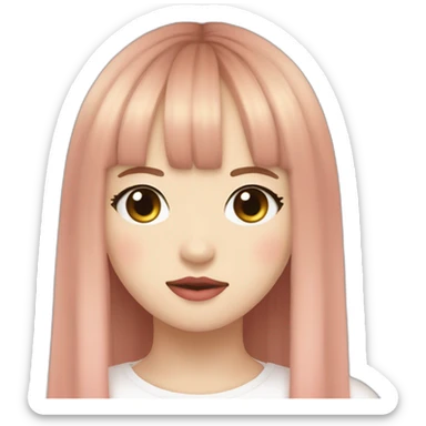Lalisa Manobal from Blackpink 2016 debut sticker