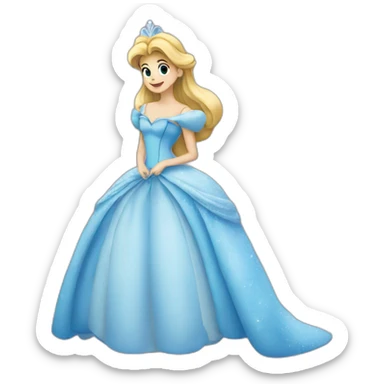 Cendrillon sticker