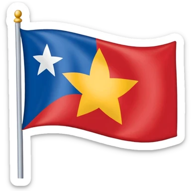Emoji da bandeira de Pernambuco sticker